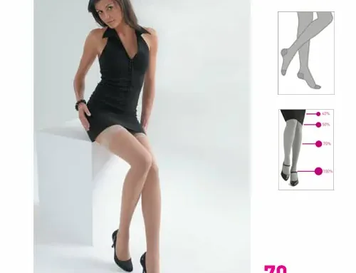 Κάλτσα ριζομηρίου με σιλικόνη 70DEN 15-18mmHg 488